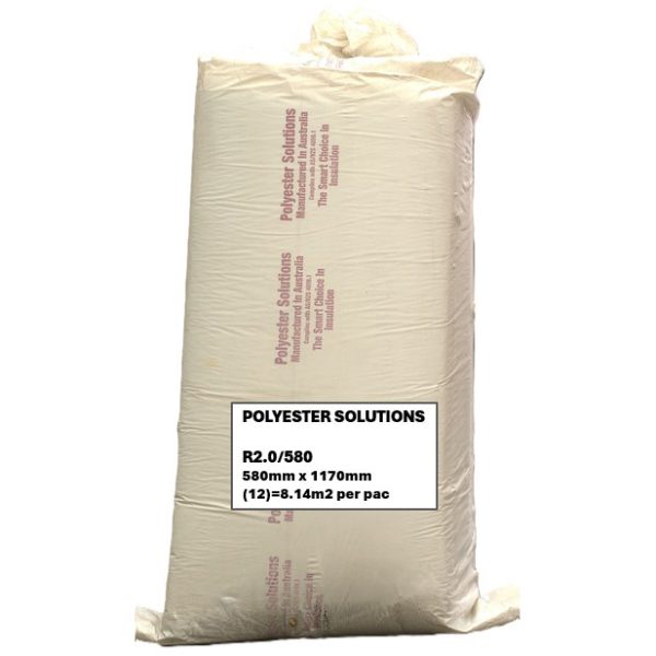 Polyester Thermal Ceiling/ Wall R2.0 1170 x 580 x 90mm